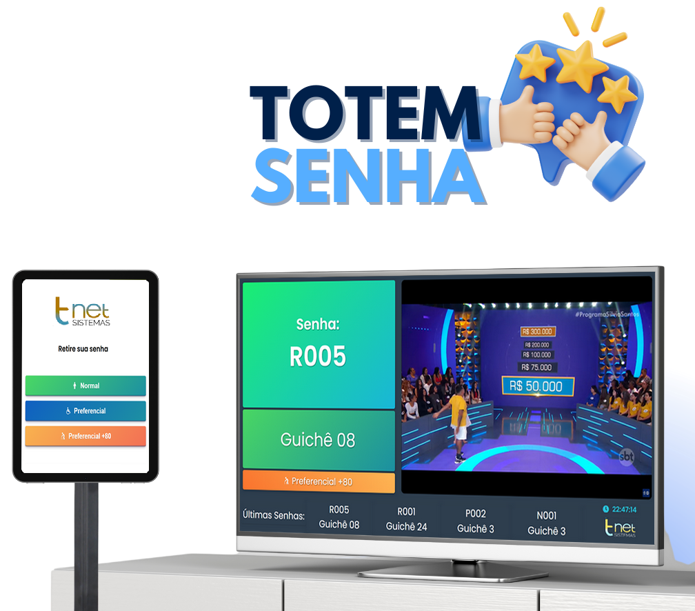 TNET Totem Senha